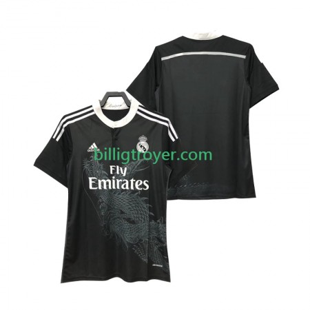 Billige Fotballdrakter Real Madrid 2014 2015 Retro Bortedraktsett Kortermet